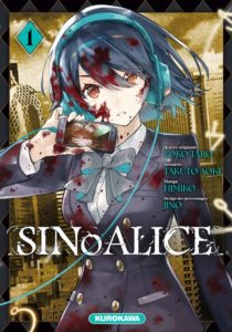 Couverture du tome 1 de SINoAlice chez Kurokawa