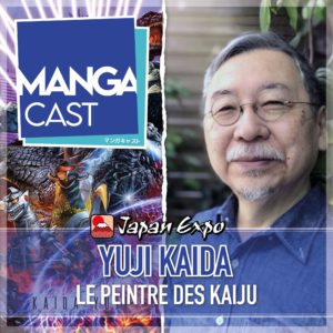 Image du cartouche de l'interview de Yuji Kaida lors de Japan Expo 2022