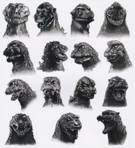 Différentes versions de Godzilla