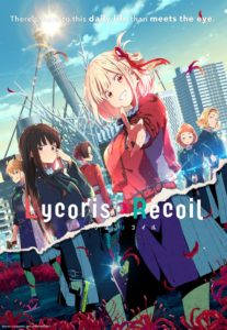 Affiche de la série Lycoris Recoil sur Crunchyroll