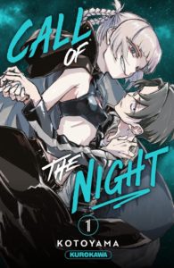 Couverture du tome 1 de Call of the night chez Kurokawa