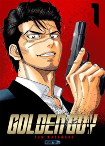 Couverture du tome 1 de Golden Guy chez Mangetsu