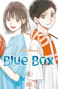 Couverture du tome 1 de Blue Box chez Delcourt/Tonkam