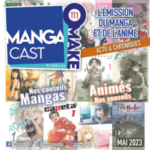 Cartouche du Mangacast Omake n°111