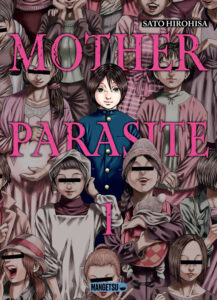 Couverture du tome 1 de Mother Parasite chez Mangetsu