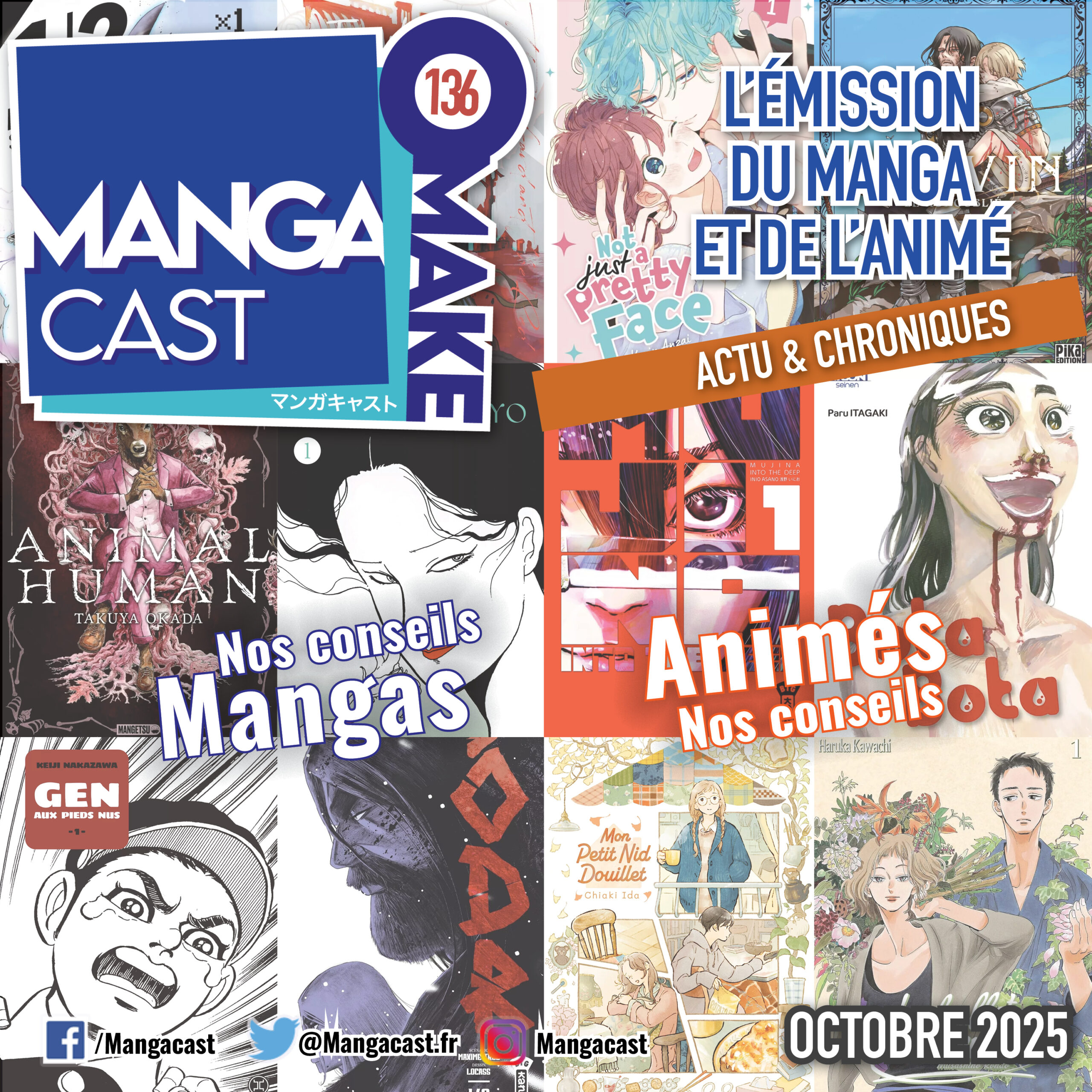 Mangacast Omake n°136 – Octobre 2025
